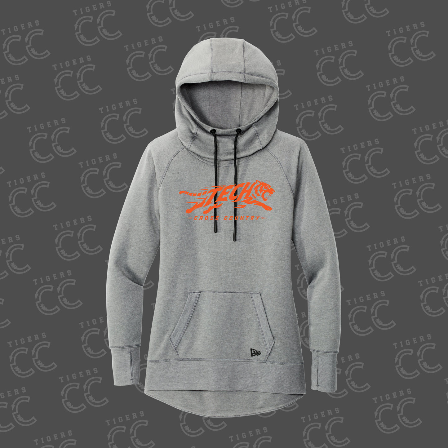 Tigers Cross Country - Women's Tri Blend Hoodie