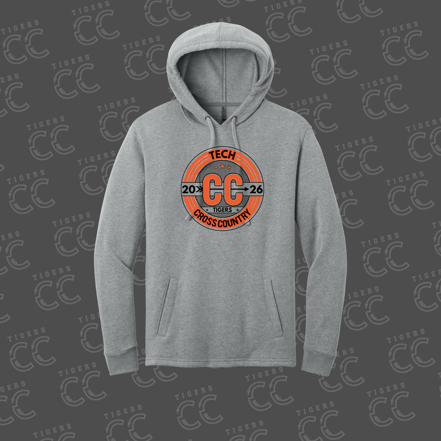 Tigers Cross Country - Pullover Hoodie