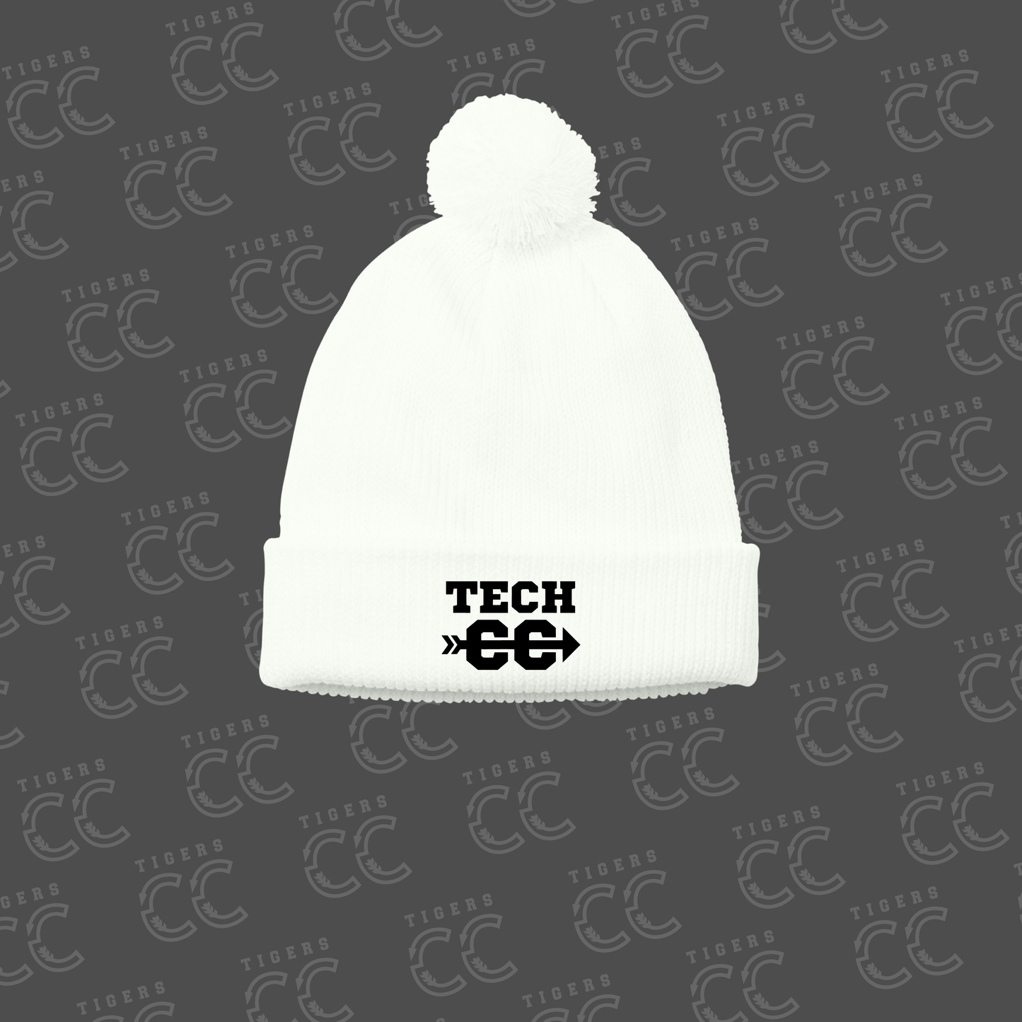 Tigers Cross Country - Pom Beanie