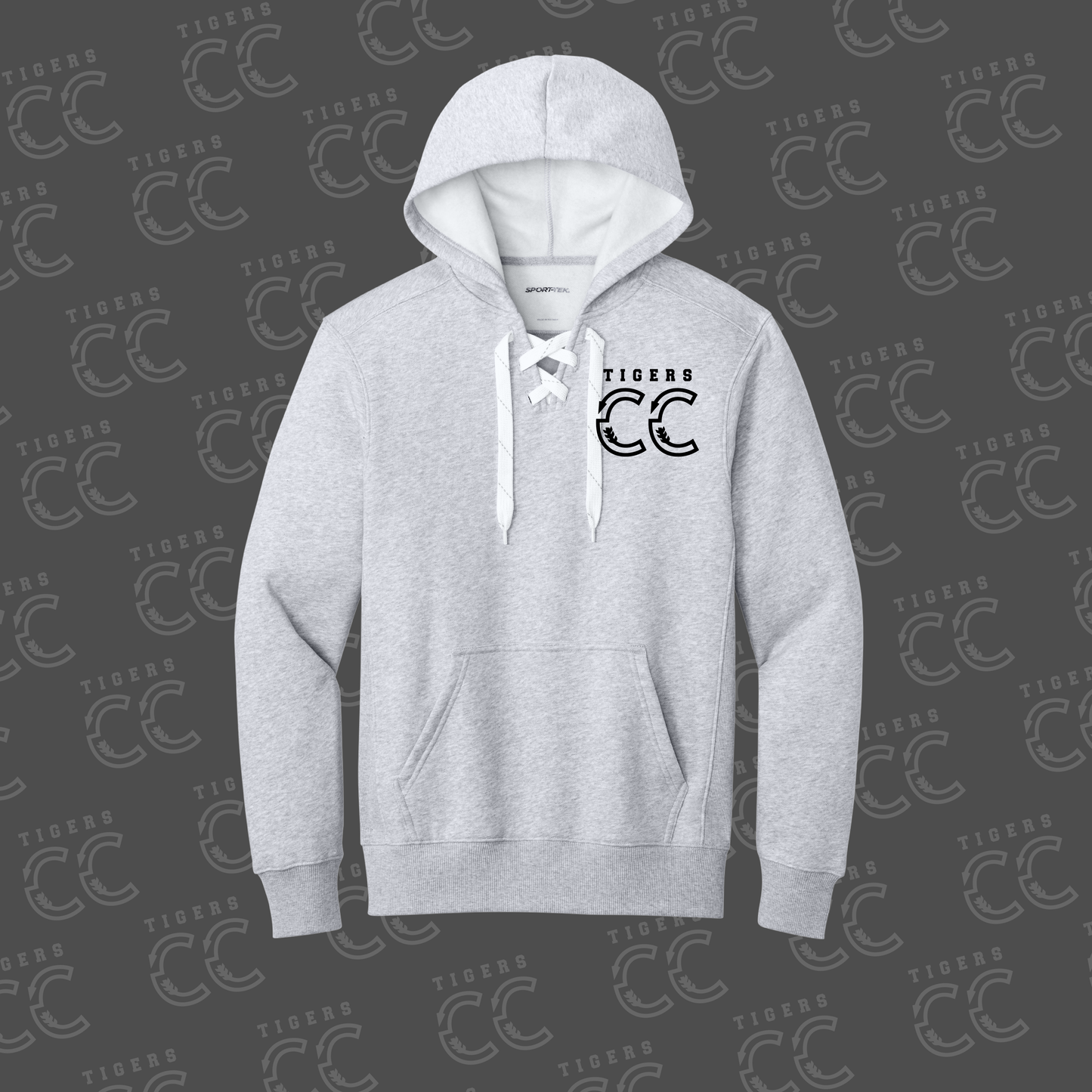 Tigers Cross Country - Lace Pullover Hoodie