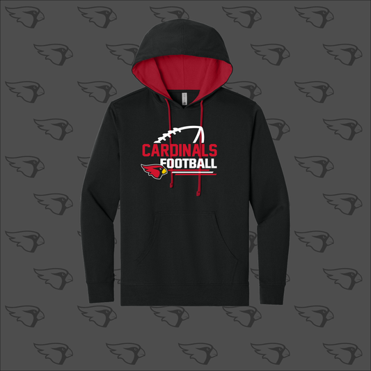 Cardinal Football Hoodie