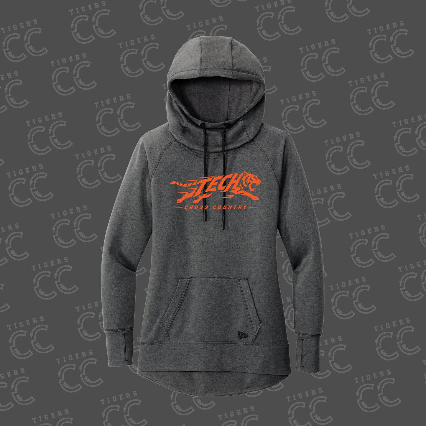 Tigers Cross Country - Women's Tri Blend Hoodie