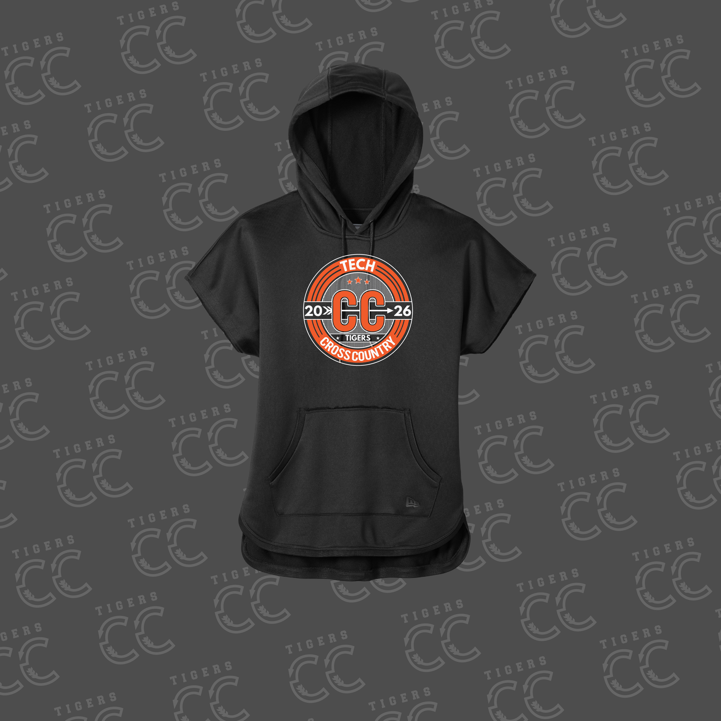 Tigers Cross Country - Women's Short Sleeve Hoodie