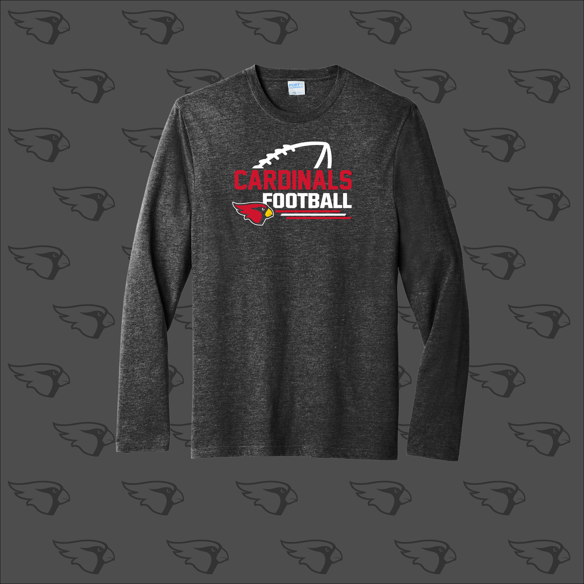 Cardinal Football Long Sleeve
