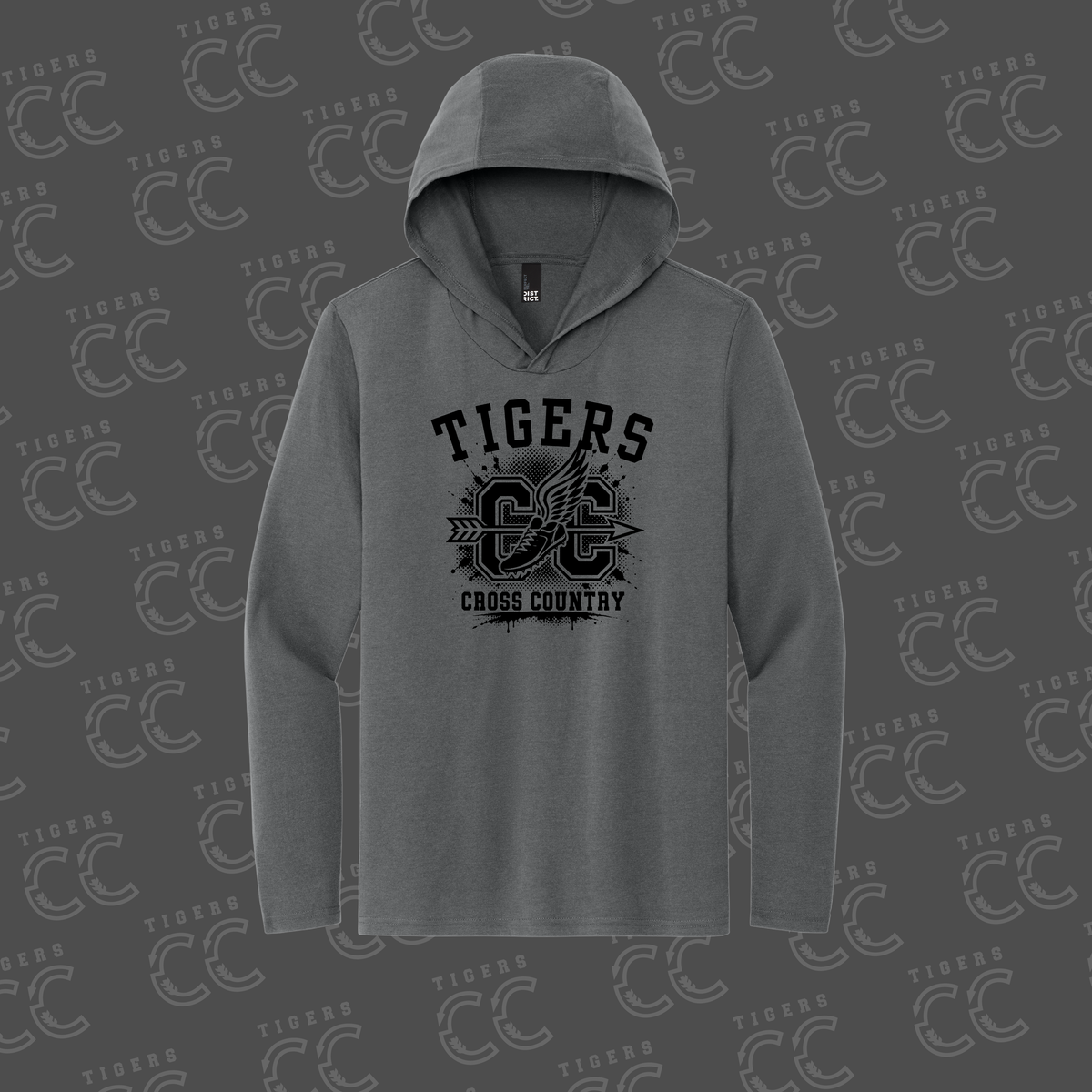 Tigers Cross Country - Long Sleeve Hoodie