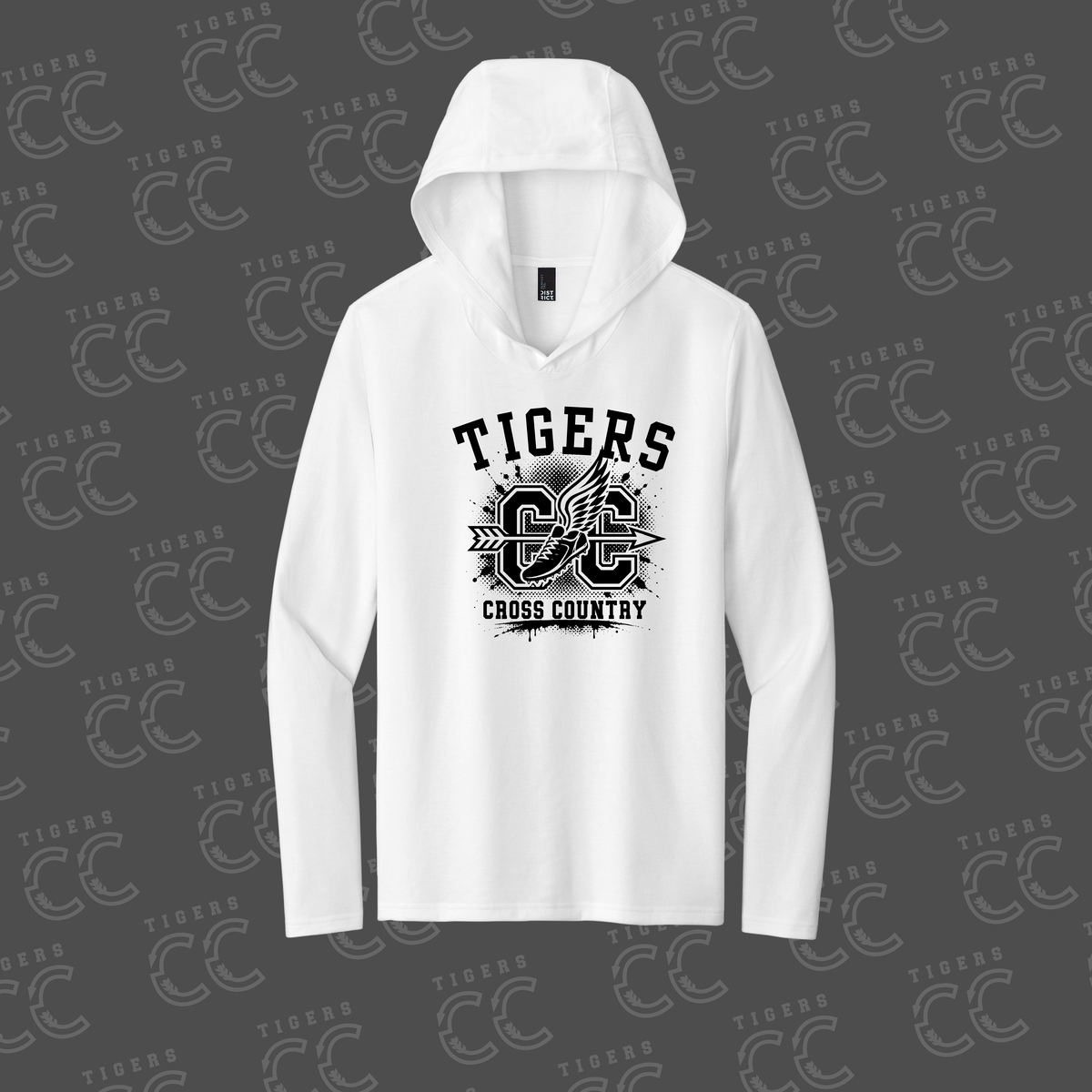 Tigers Cross Country - Long Sleeve Hoodie