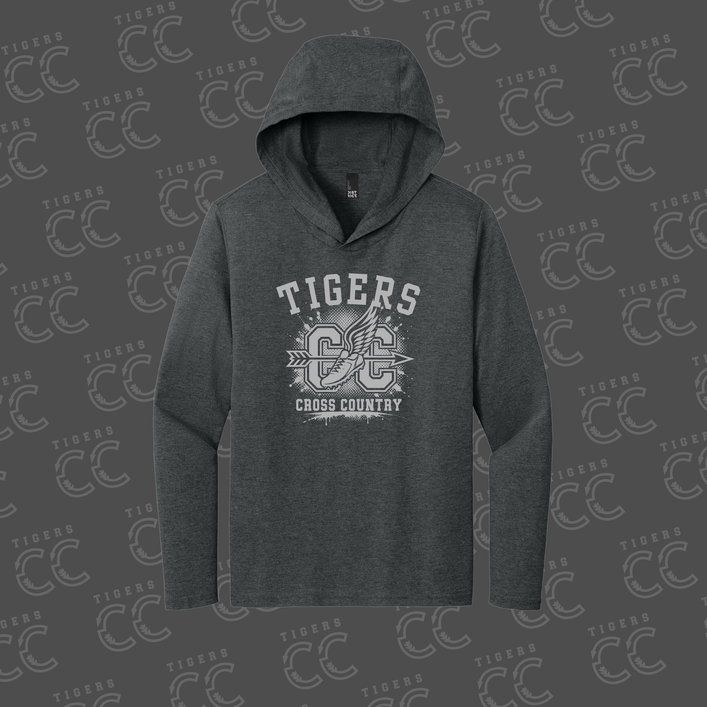 Tigers Cross Country - Long Sleeve Hoodie