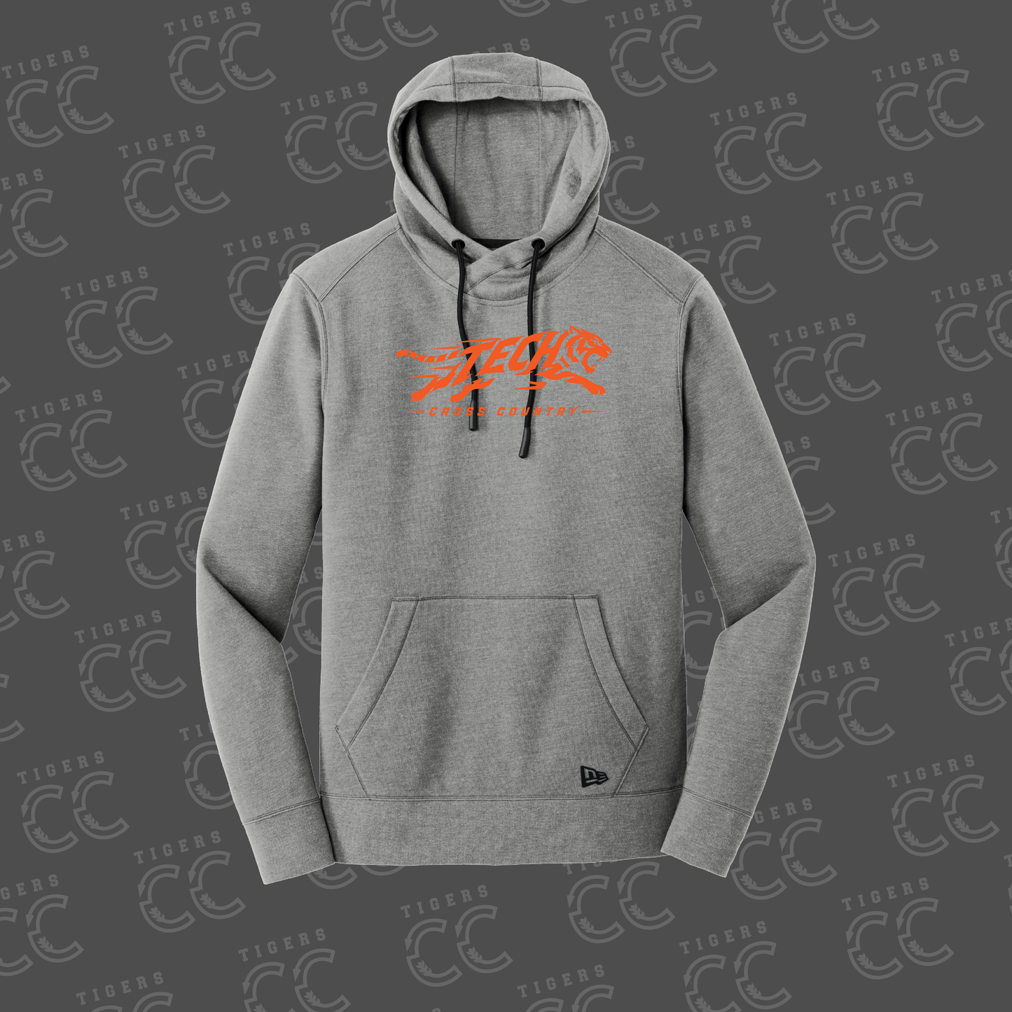 Tigers Cross Country - Men's Tri Blend Hoodie