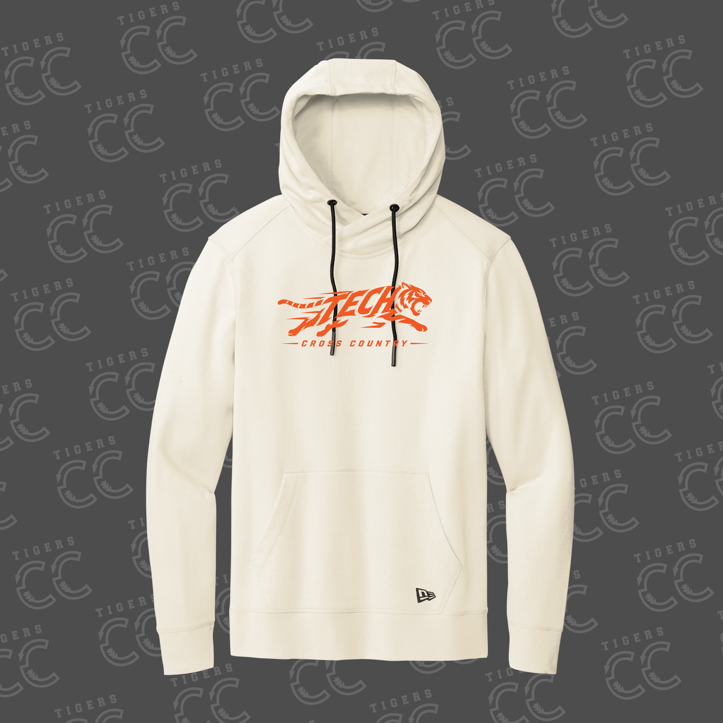 Tigers Cross Country - Men's Tri Blend Hoodie
