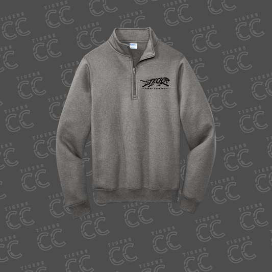 Tigers Cross Country - 1/4 Zip Crewneck