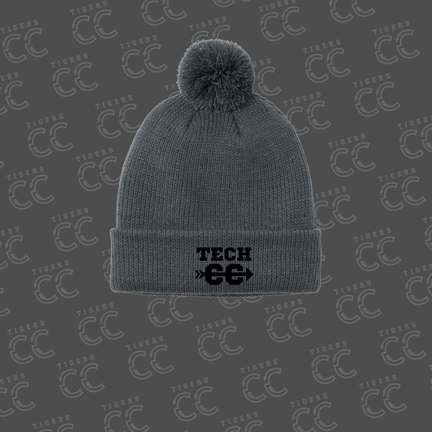 Tigers Cross Country - Pom Beanie