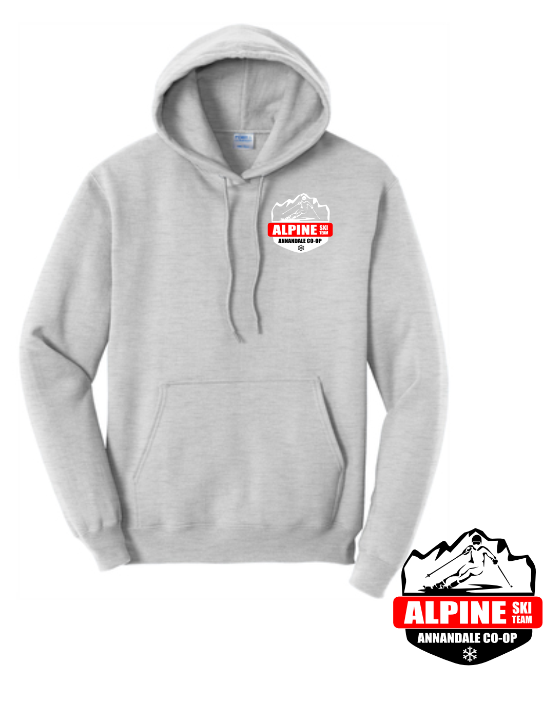 Alpine Ski Standard Hoodie