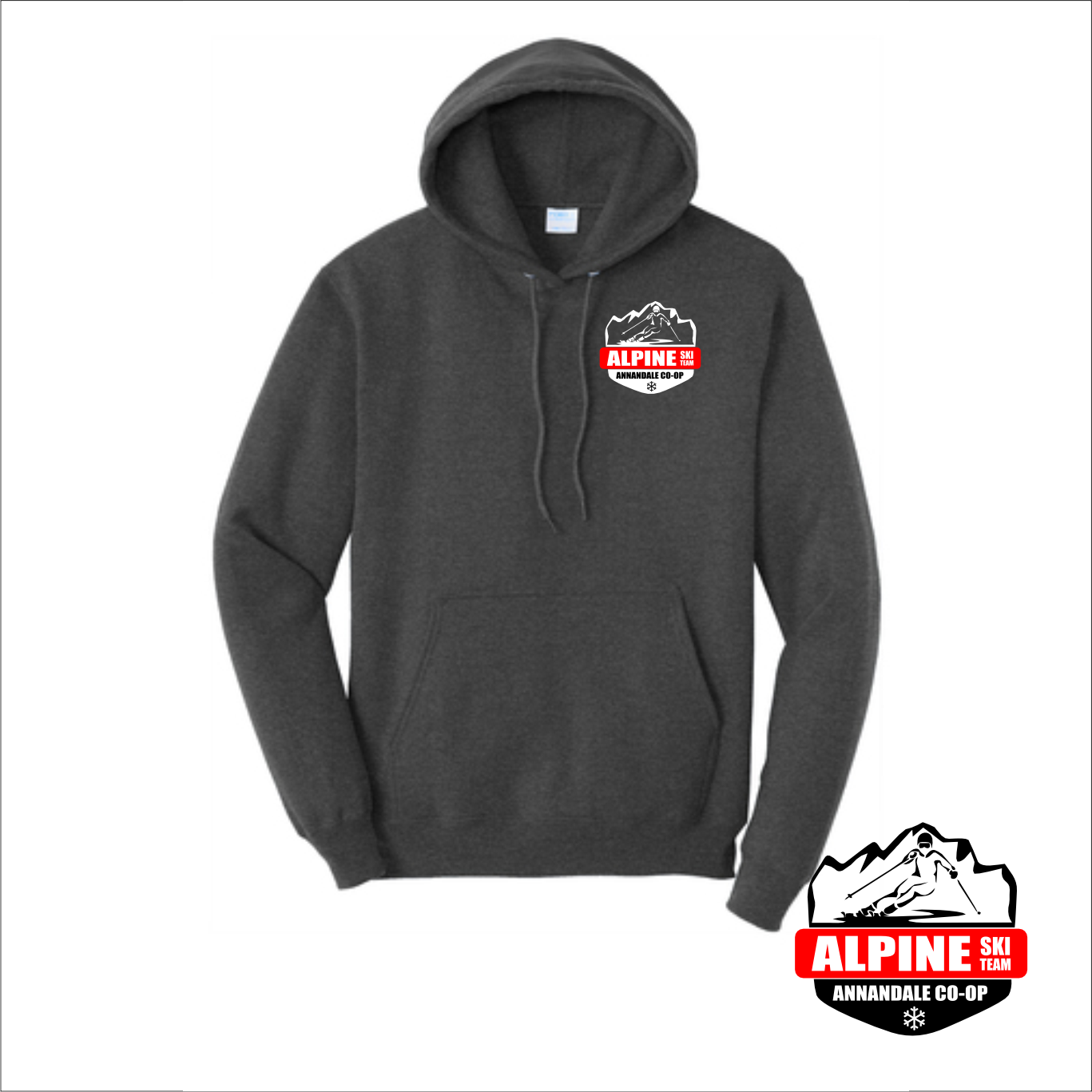 Alpine Ski Standard Hoodie