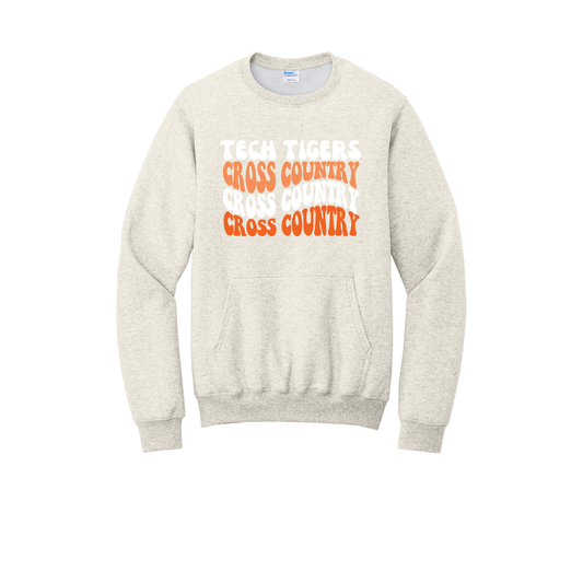 Tech Pocket Crew Neck - Wave Logo