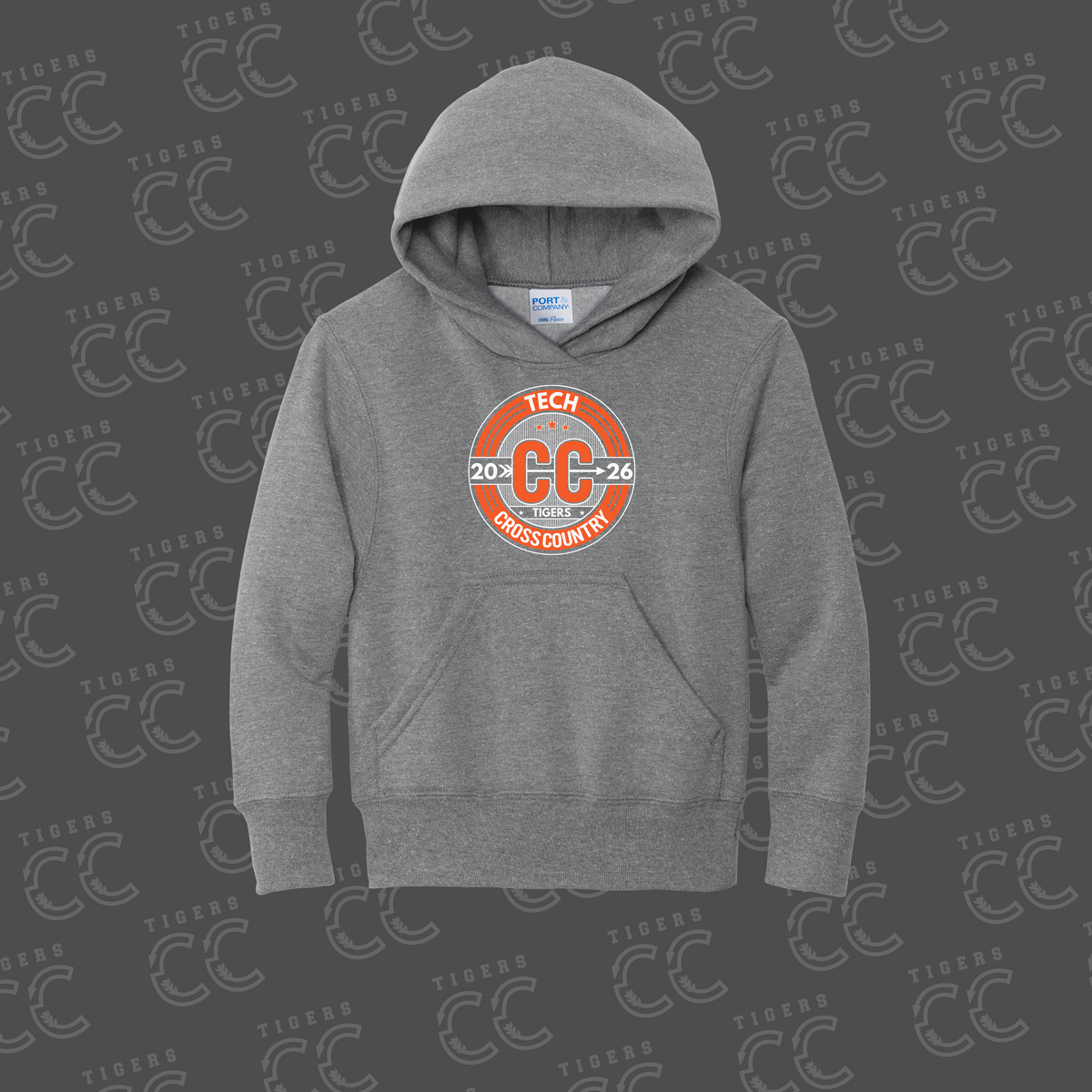 Tigers Cross Country - Youth Hoodie