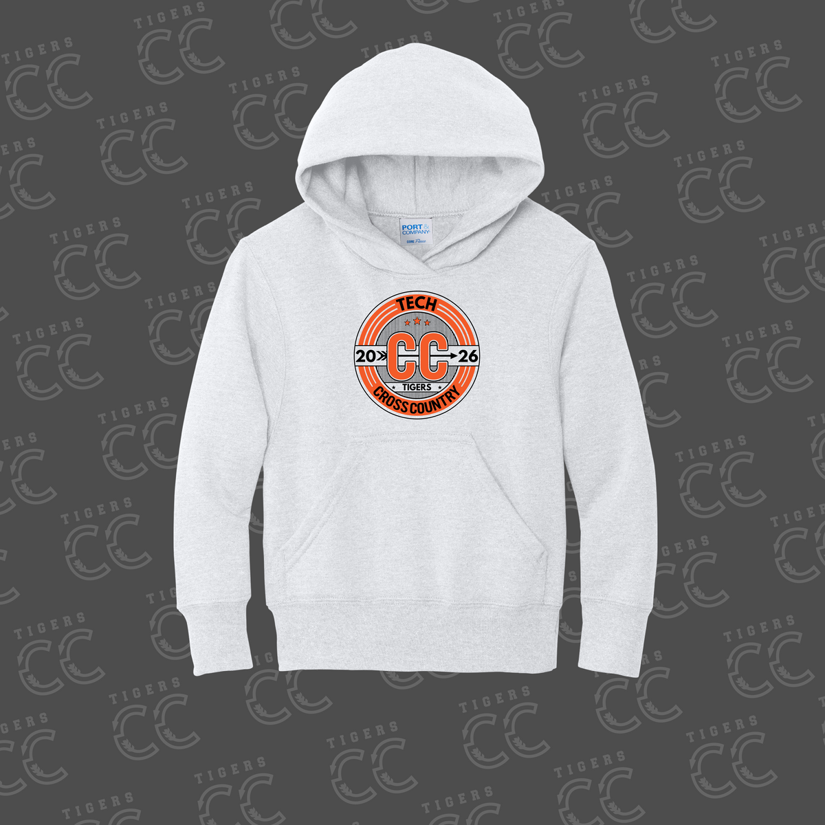 Tigers Cross Country - Youth Hoodie
