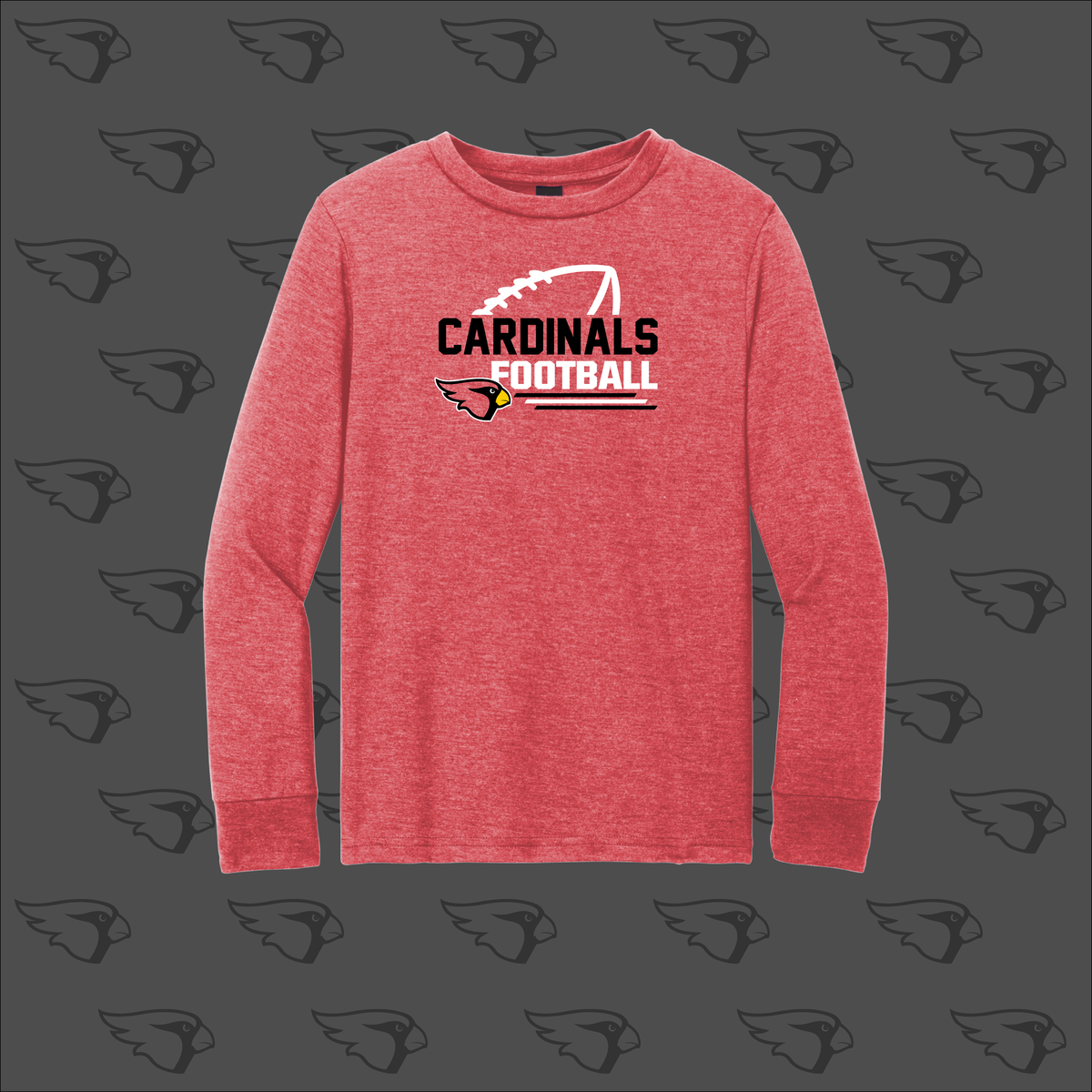 Cardinal Football Youth Long Sleeve 2026