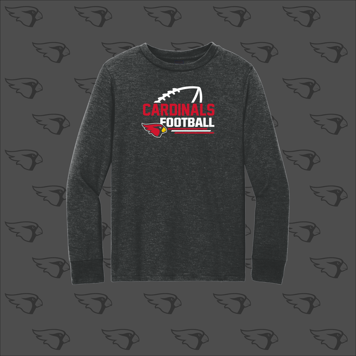 Cardinal Football Youth Long Sleeve 2026