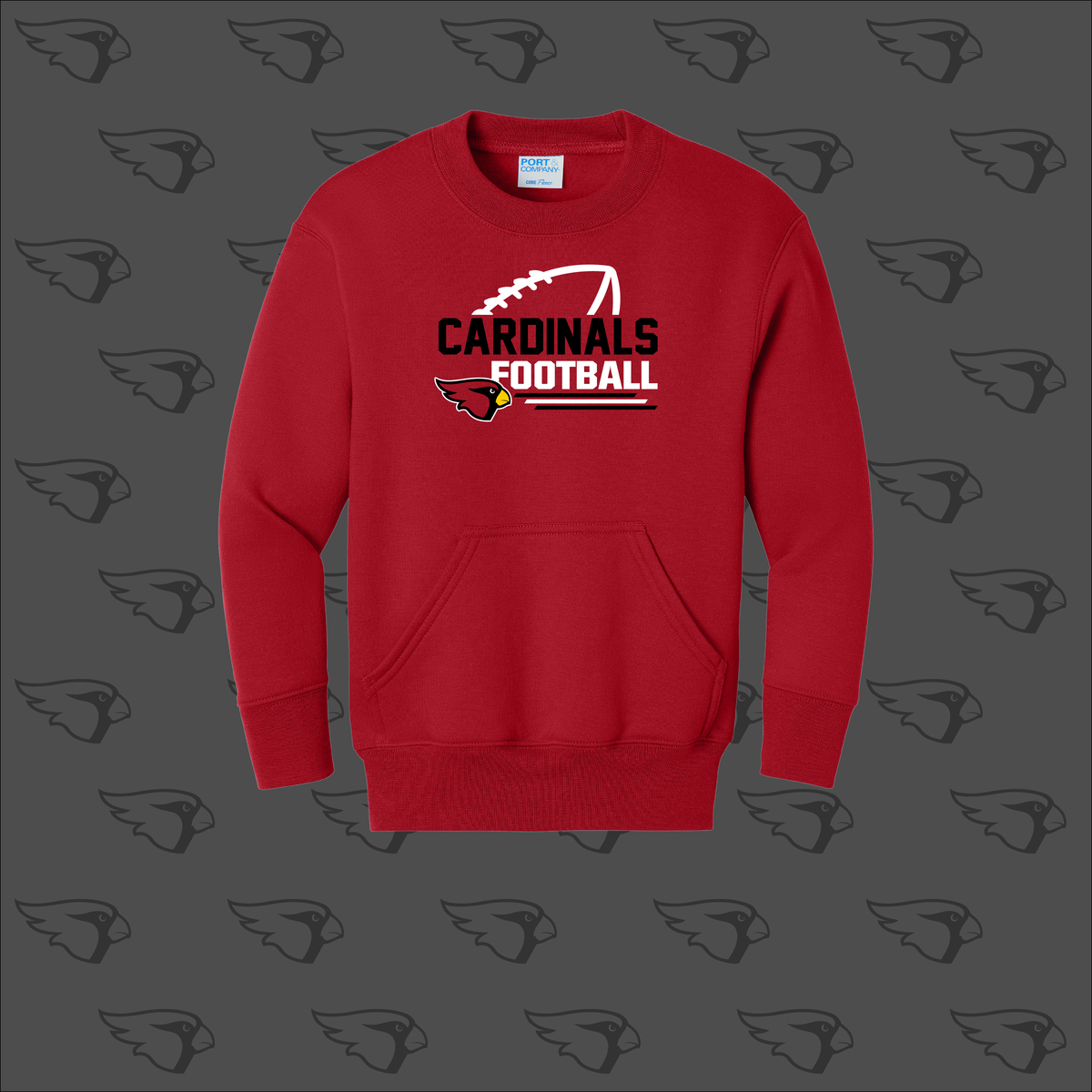 Cardinal Football Youth Pocket Crew